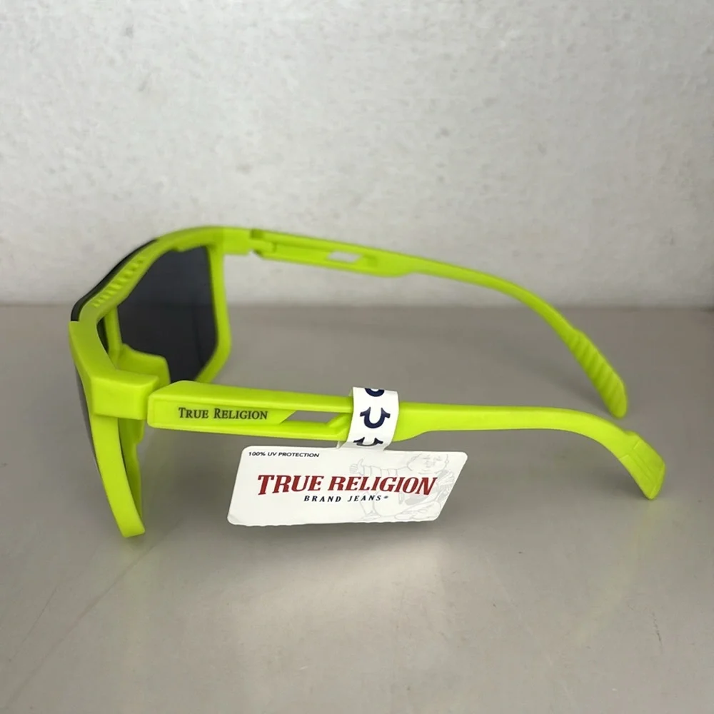 True Religion 100% UV Protection Neon Green Women Sunglasses style TG-TRSUNB2